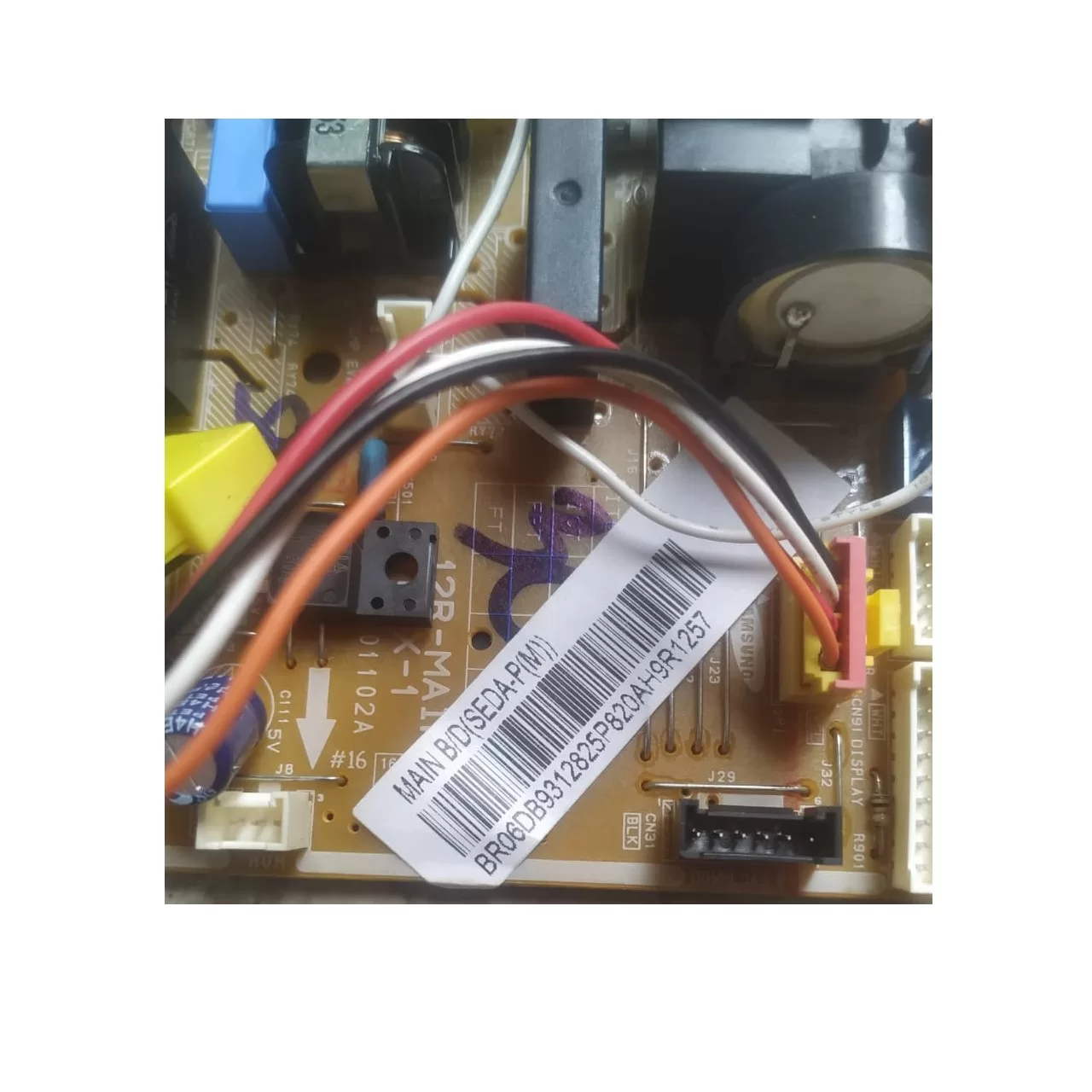 Placa Da Evaporadora Ar Condicionado Samsung Inverter AR09HVSPBSNNAZ - Imagem 3