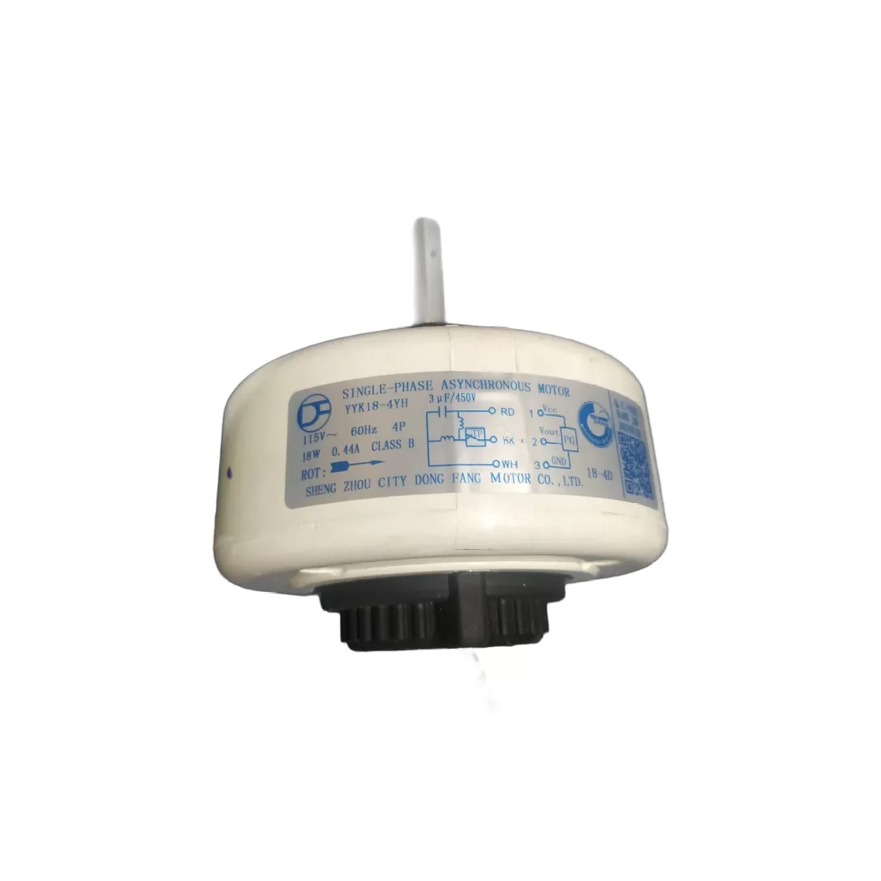 Motor ventilador evaporadora Elgin inverter 115 volts YYK18-4YH - Imagem 2