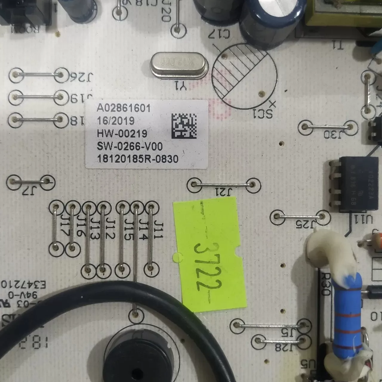 Placa da evaporadora ar condicionado Electrolux inverter Qi09F Qi12F - Imagem 3