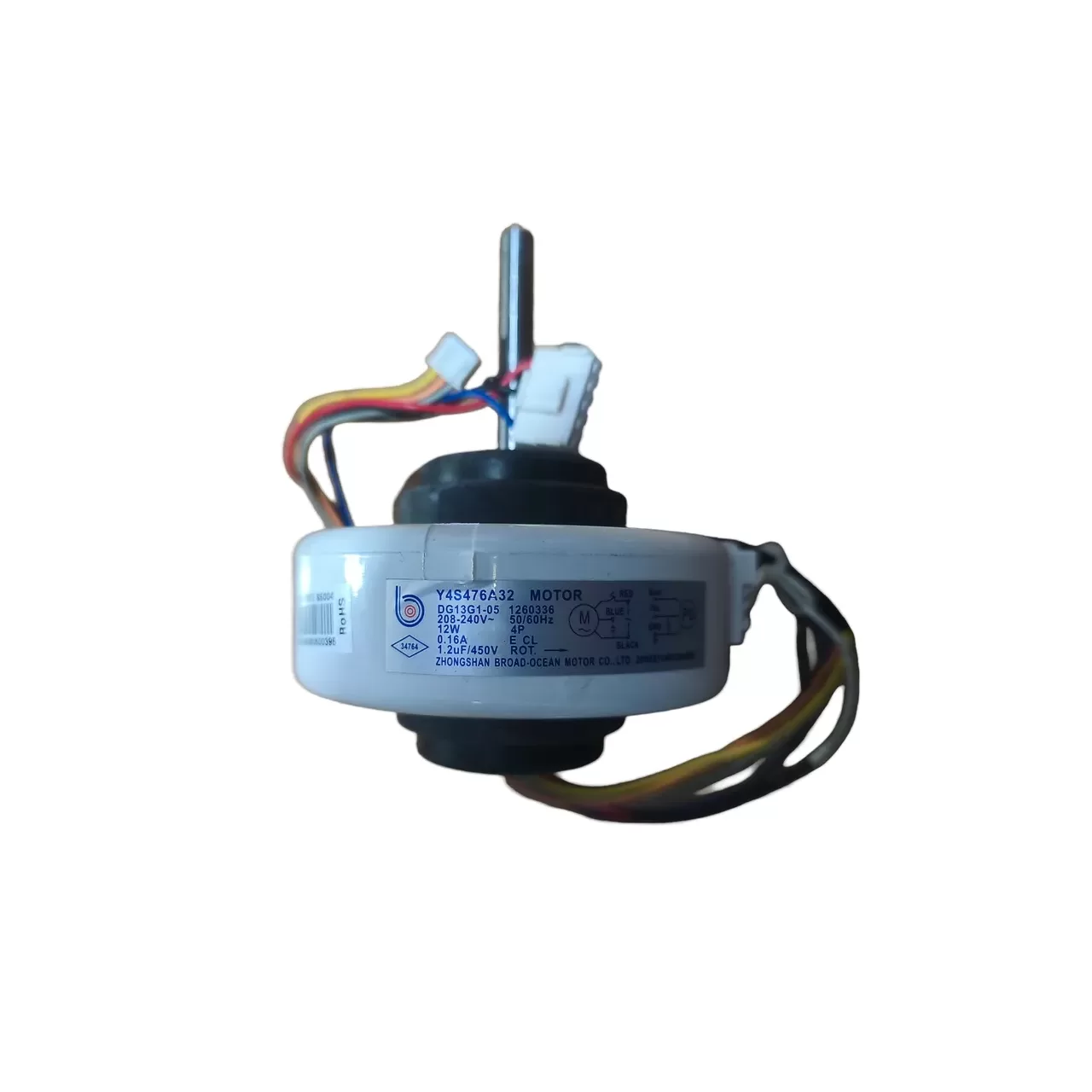 Motor ventilador para evaporadora ar condicionado Consul Y4S476A32