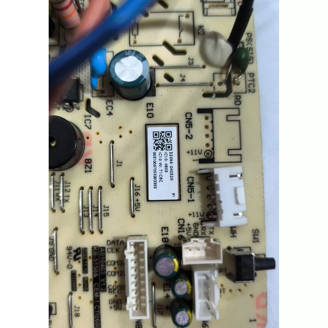 Placa da Evaporadora para ar condicionado Philco inverter Pac24000ifm15 - Imagem 3
