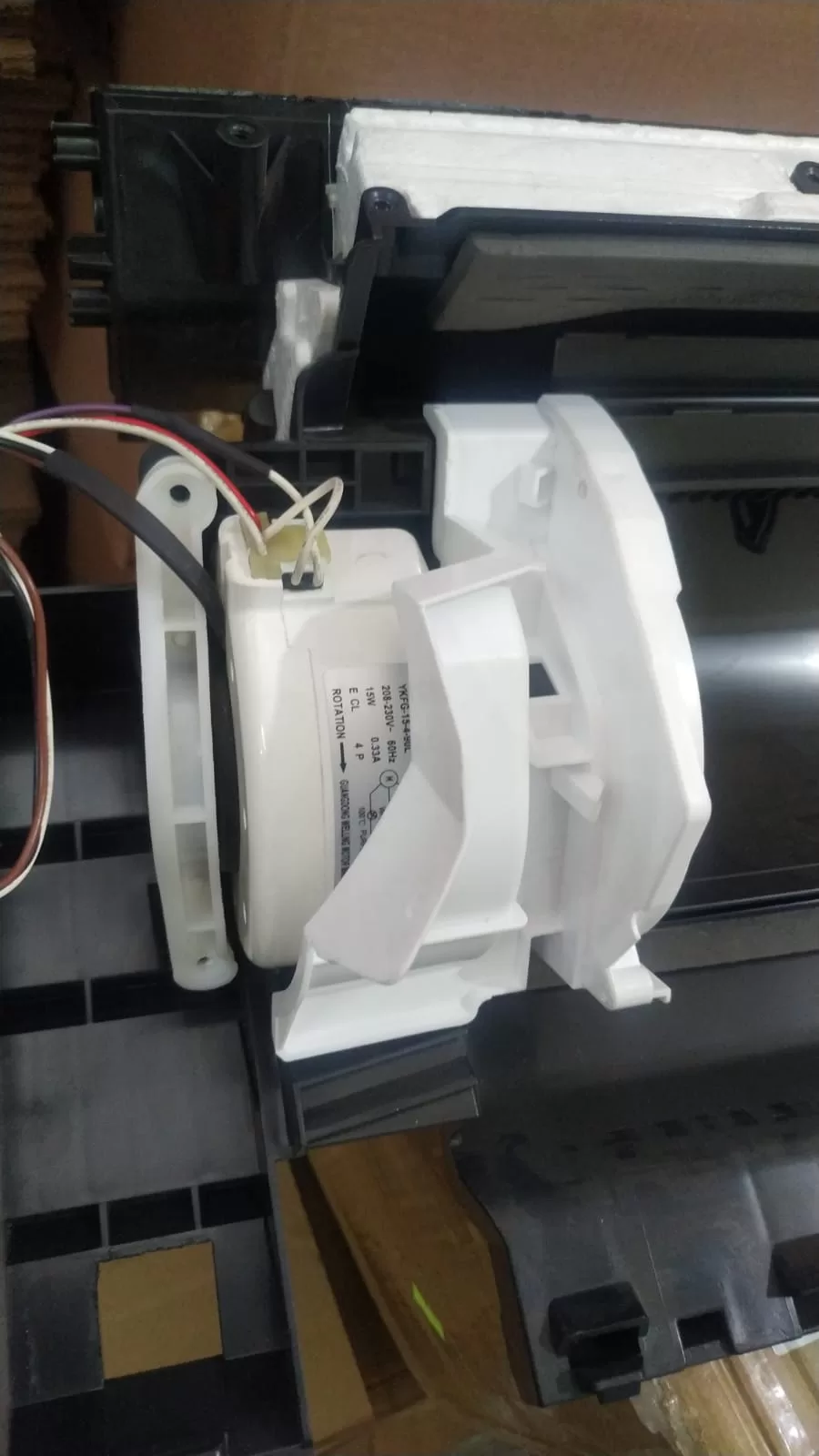 Suporte Calha Do Motor Ventilador Ar Condicionado Philco 9000itfm9