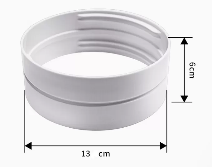 Emenda extensão de tubo 130mm para ar condicionado portátil delonghi pinguino
