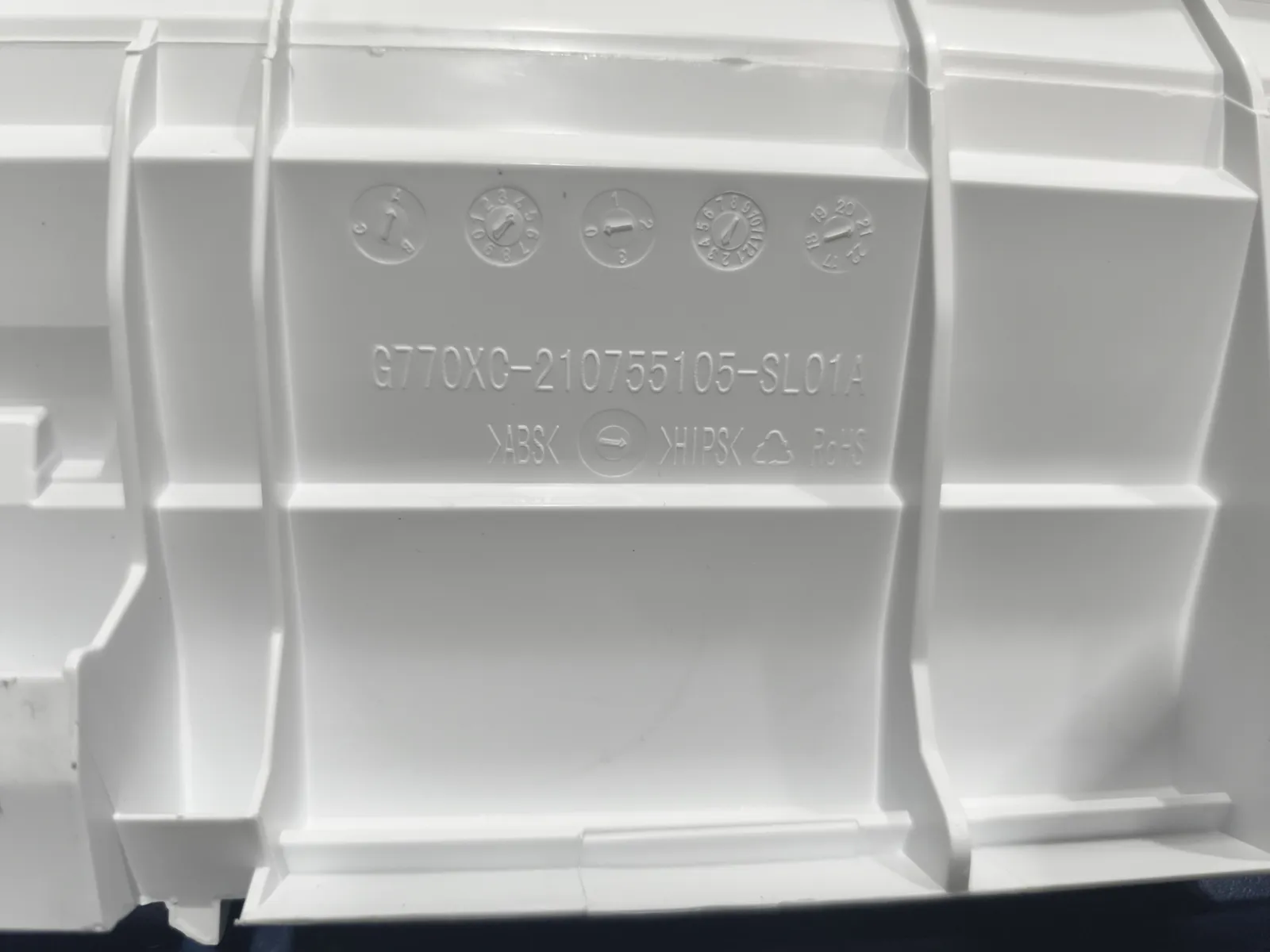 Bandeja de dreno para ar condicionado ELGIN HAFI09B2FB - HAFE09B2NB