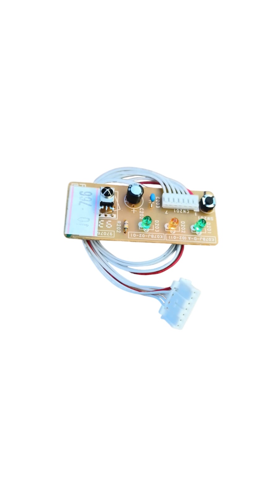 Placa Receptora Display Da Evaporadora Fujitsu Serie Asbg - 9707649024