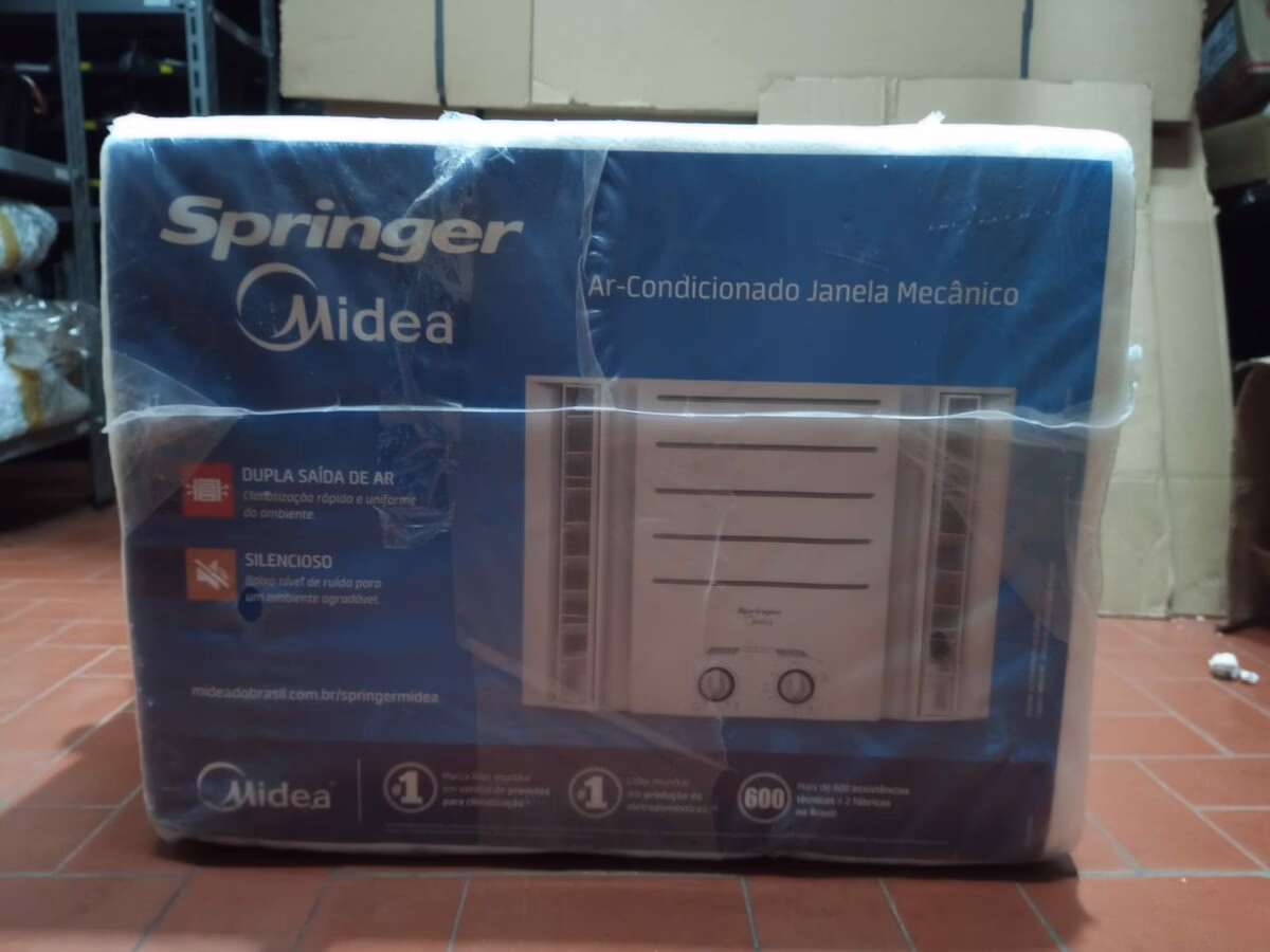 Ar condicionado de janela SPRINGER 10000 BTUS QCI108BB 127V - Imagem 4