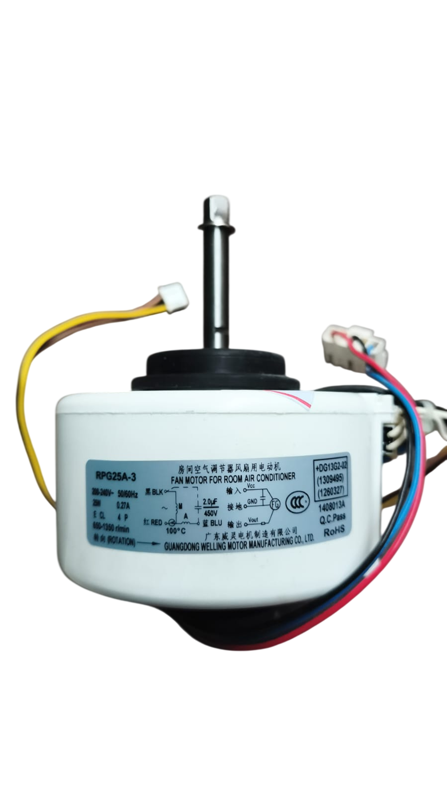 Motor Da Evaporadora Compativel Com Consul Cbv18dbbna