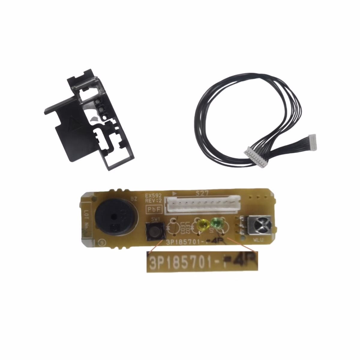 Kit Receptora display daikin Case proteção com cabo FTK12P5VL 10 pinos-3P185701-4P