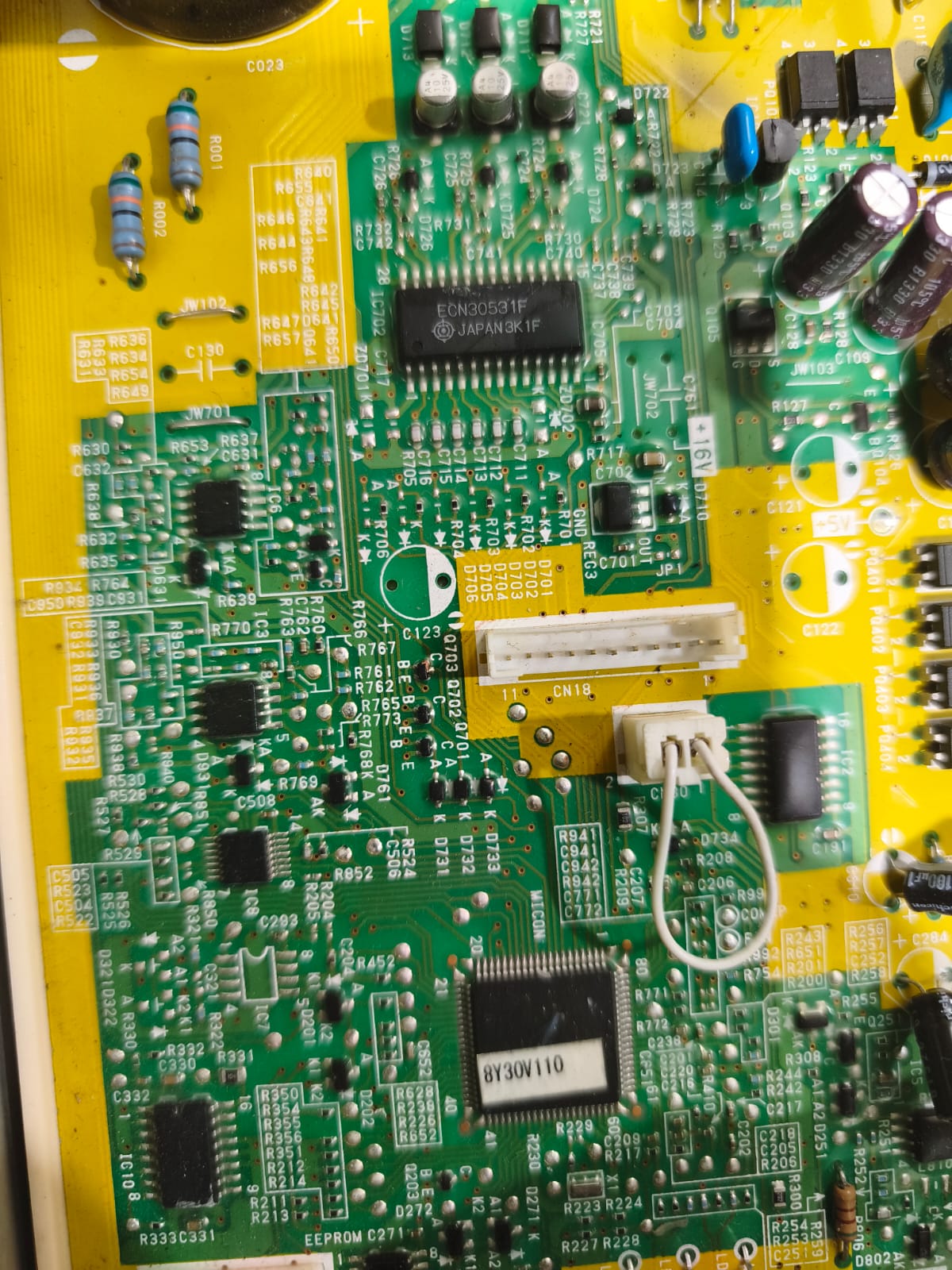 Placa Da Condensador Ar Condicionado Compativel Com Hitachi Raciv18bh - Imagem 6
