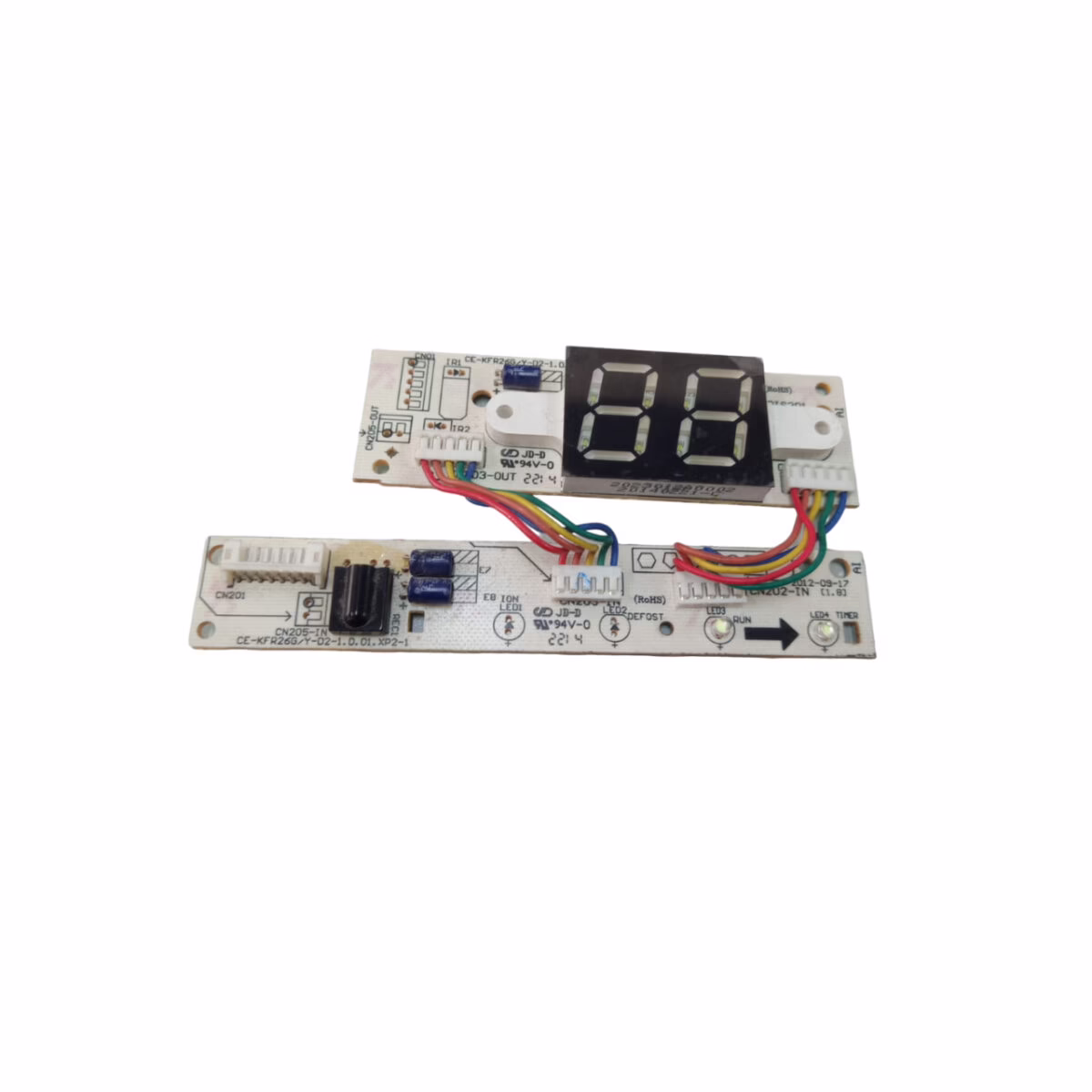 Placa Receptora Display Evaporadora ar condicionado Midea 42MDCA09M5