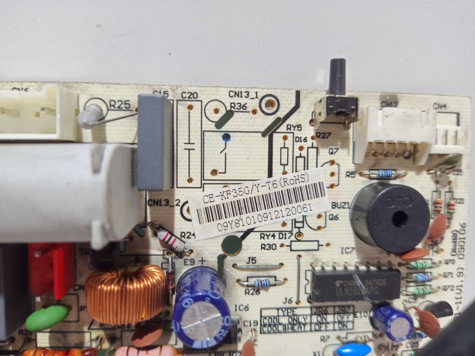 PLACA EVAPORADORA PARA AR CONDICIONADO SPLIT CARRIER 42LUCA012515LC - Imagem 3
