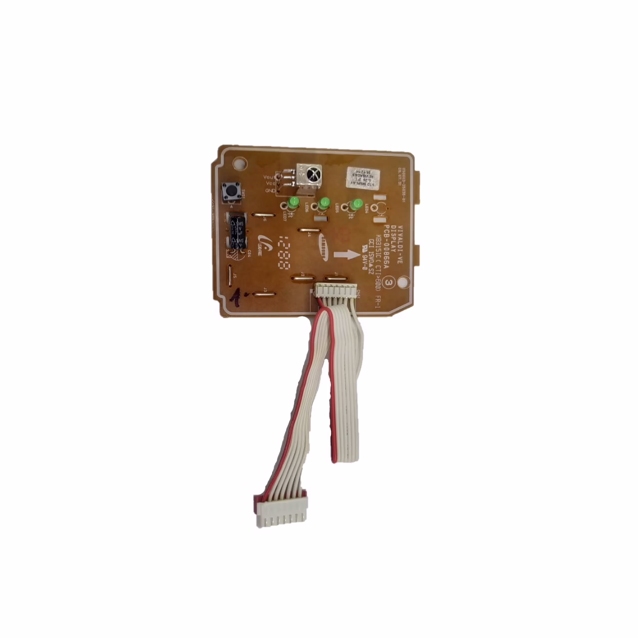 Placa display Ar Condicionado Samsung As18ubtxaz As12ubtxaz As9ubtxaz As24ubtxaz