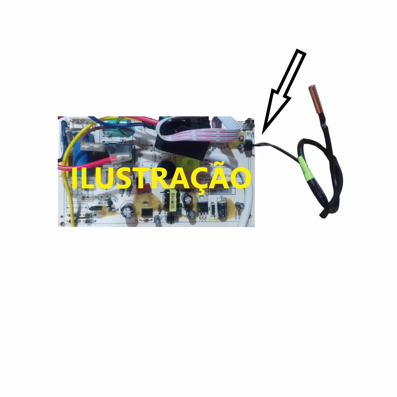 Sensor Degelo Serpentina Evaporadora Ar Condicionado Philco Pac9000itfm9