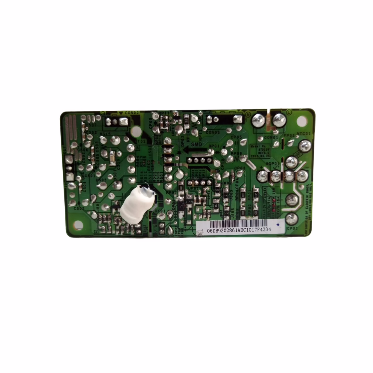 Placa fonte condensadora ar condicionado SAMSUNG AR09MVPXAWKNAZ 9.000 BTUS - Imagem 2