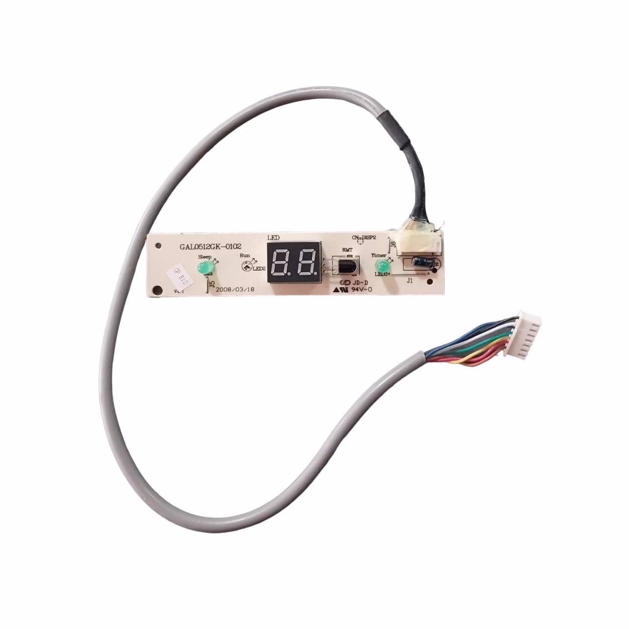 Placa da displsy evaporadora ar condicionado YORK YJKA12FS-ADK