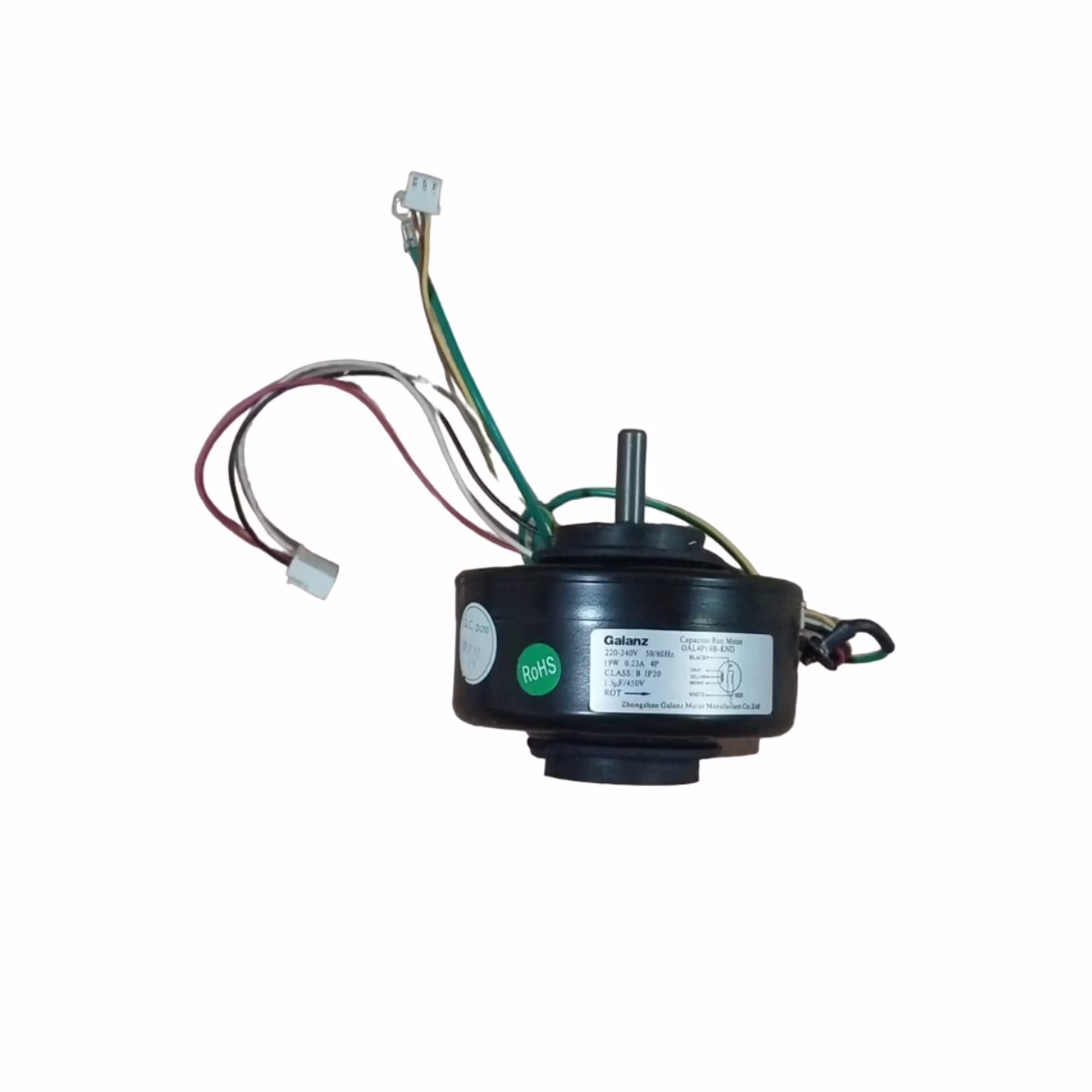 Motor ventilador evaporadora ar condicionado YORK YJKA12FS-ADK GAL4P19B-KND
