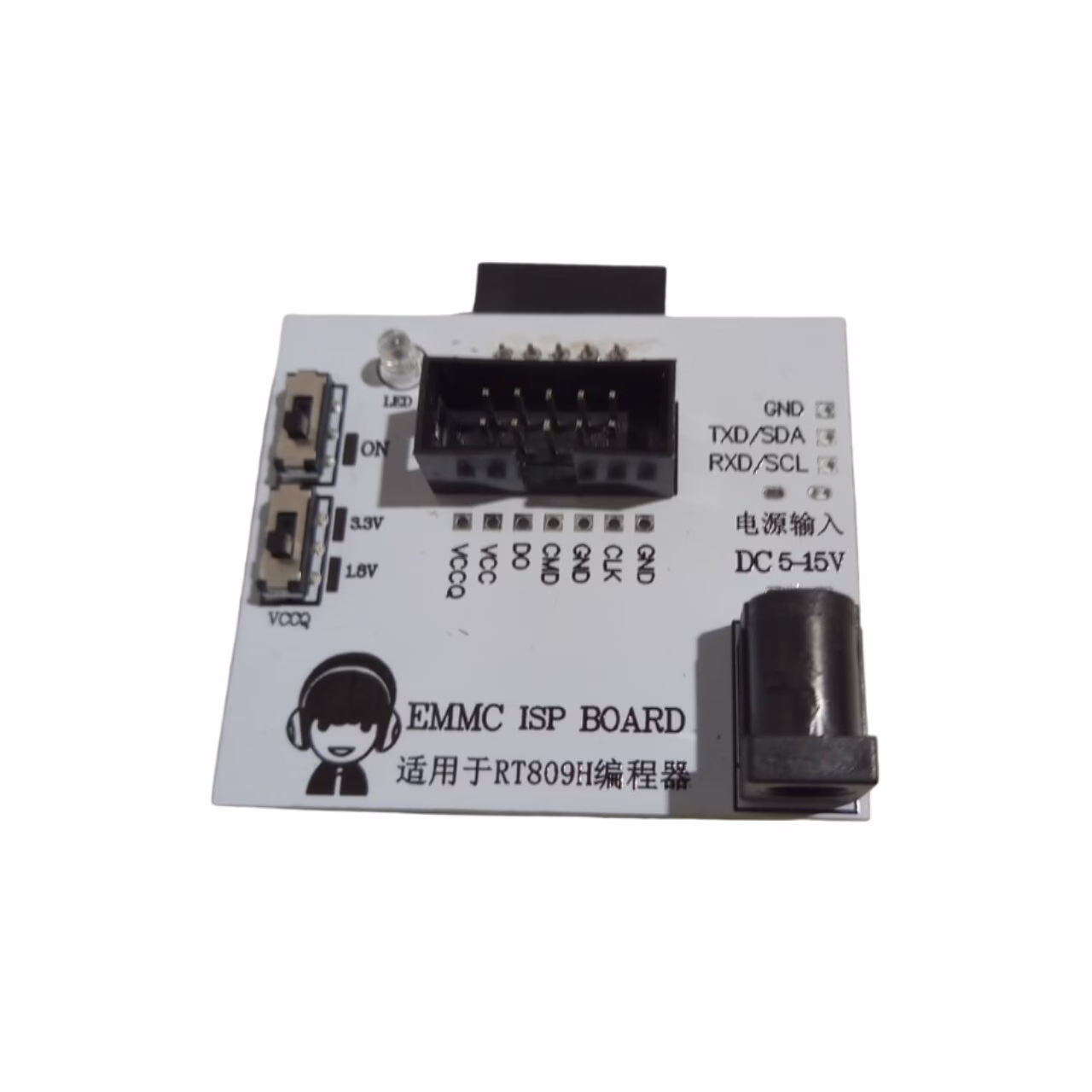 EMMC ISP Board RT809H Programador Adaptador