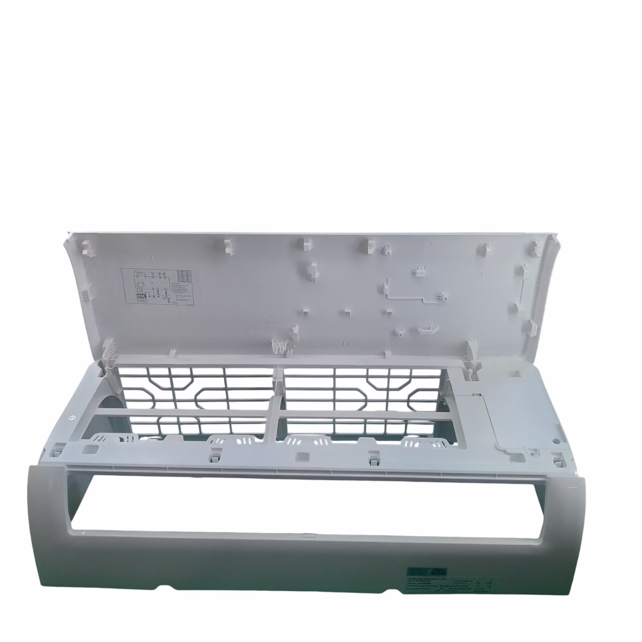 Painel Carenagem Evaporadora Ar Condicionado Compativel Com Springer Midea Inverter 42AGCA09M5 - Imagem 3