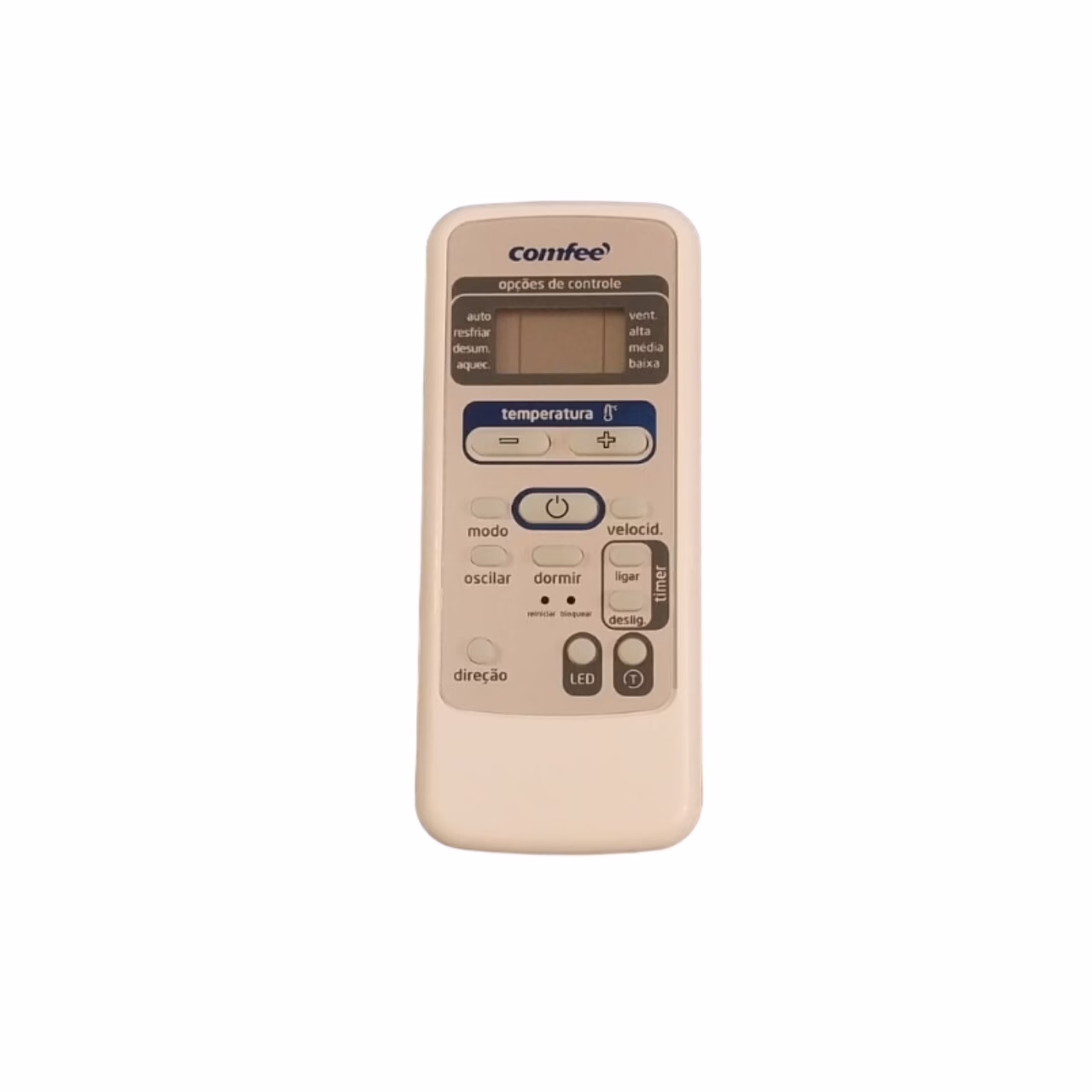 Controle Remoto Evaporadora Ar Condicionado Compativel Com Comfee 42AFCA07F5
