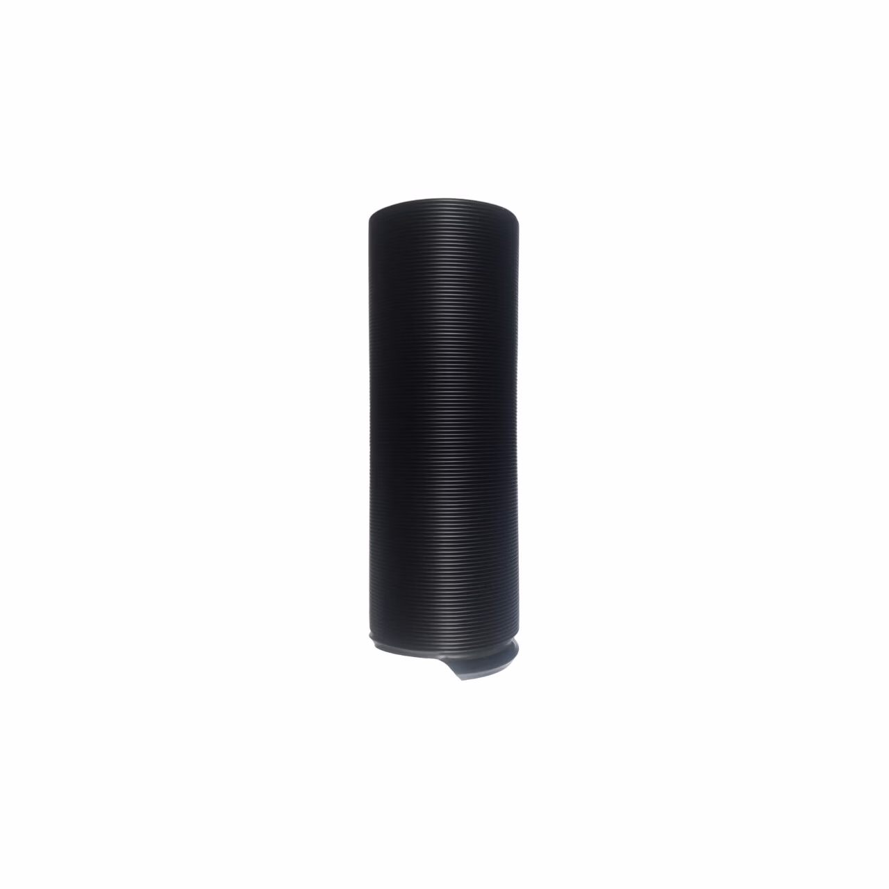 Duto de Exaustao Preto 13cm Rosca Direita Para ar Portatil