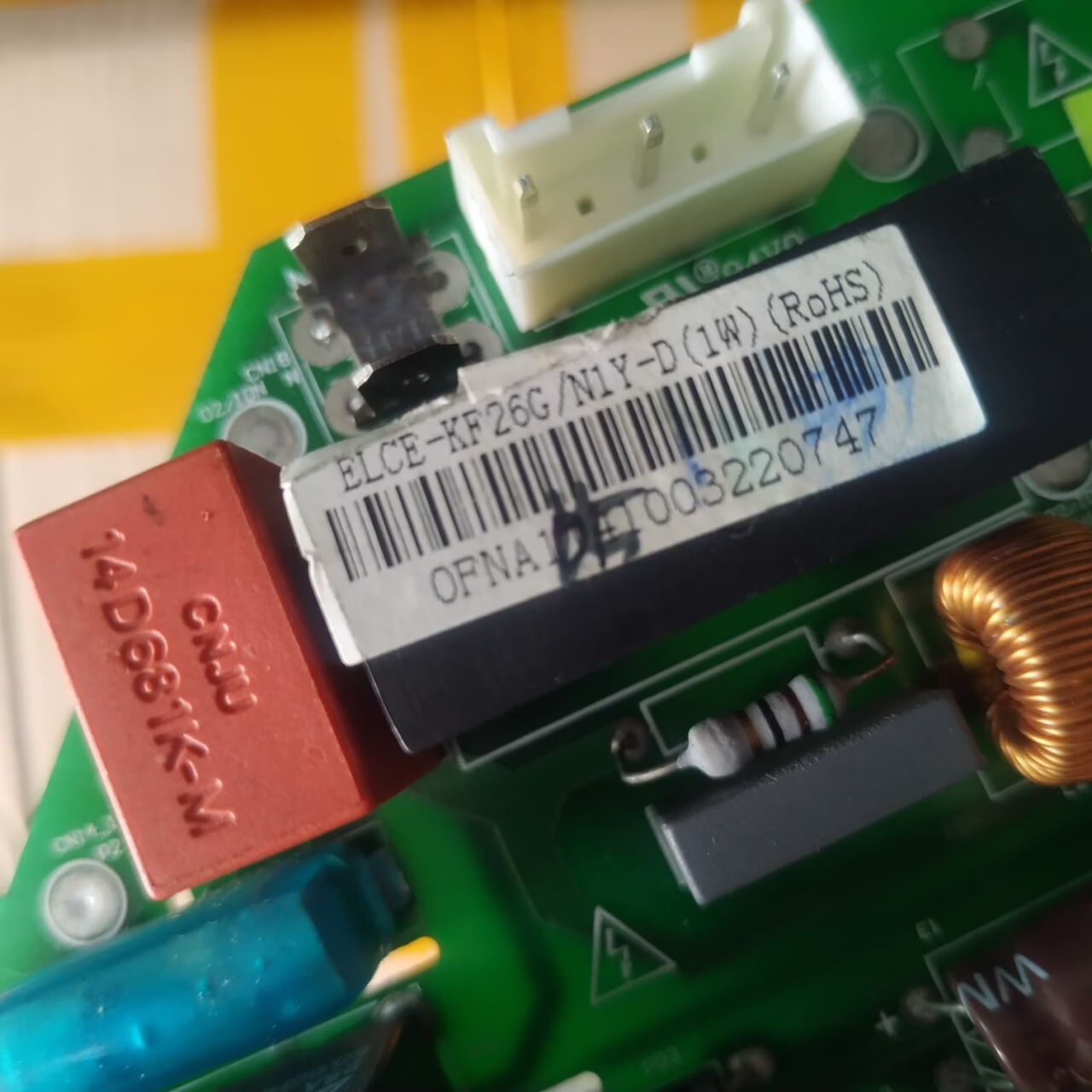 Placa Da Evaporadora Ar Condicionado Electrolux Pi09f Fria - Imagem 3