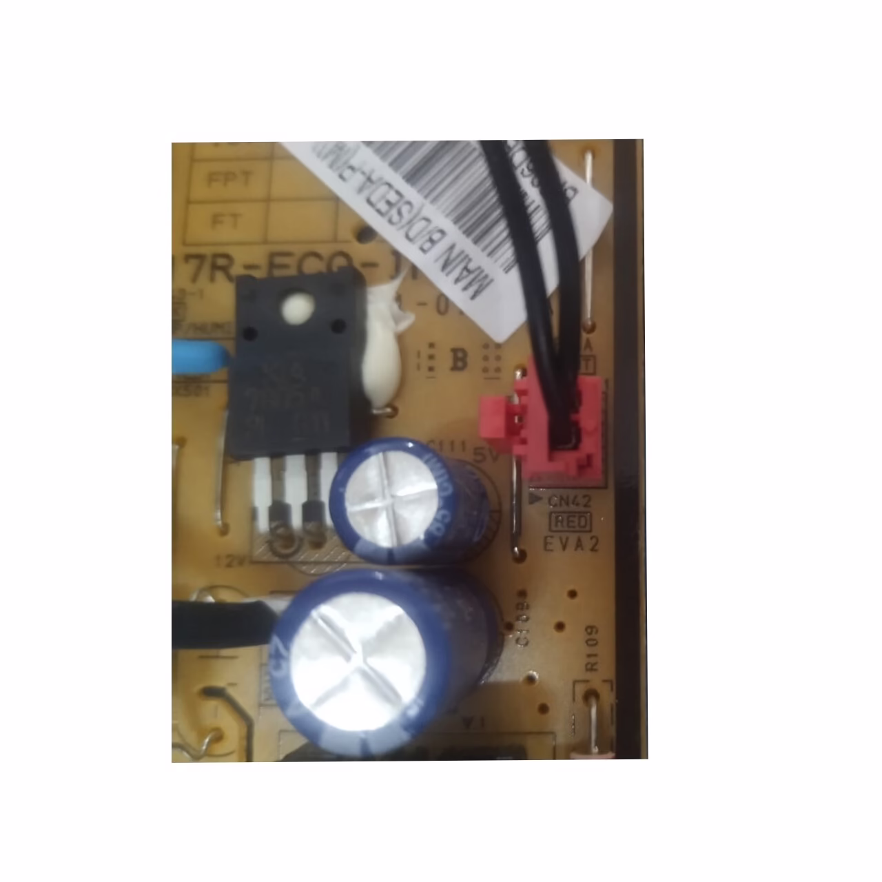 Sensor degelo Termistor ar condicionado Samsung eva2 vai no borne cn42 - Imagem 2