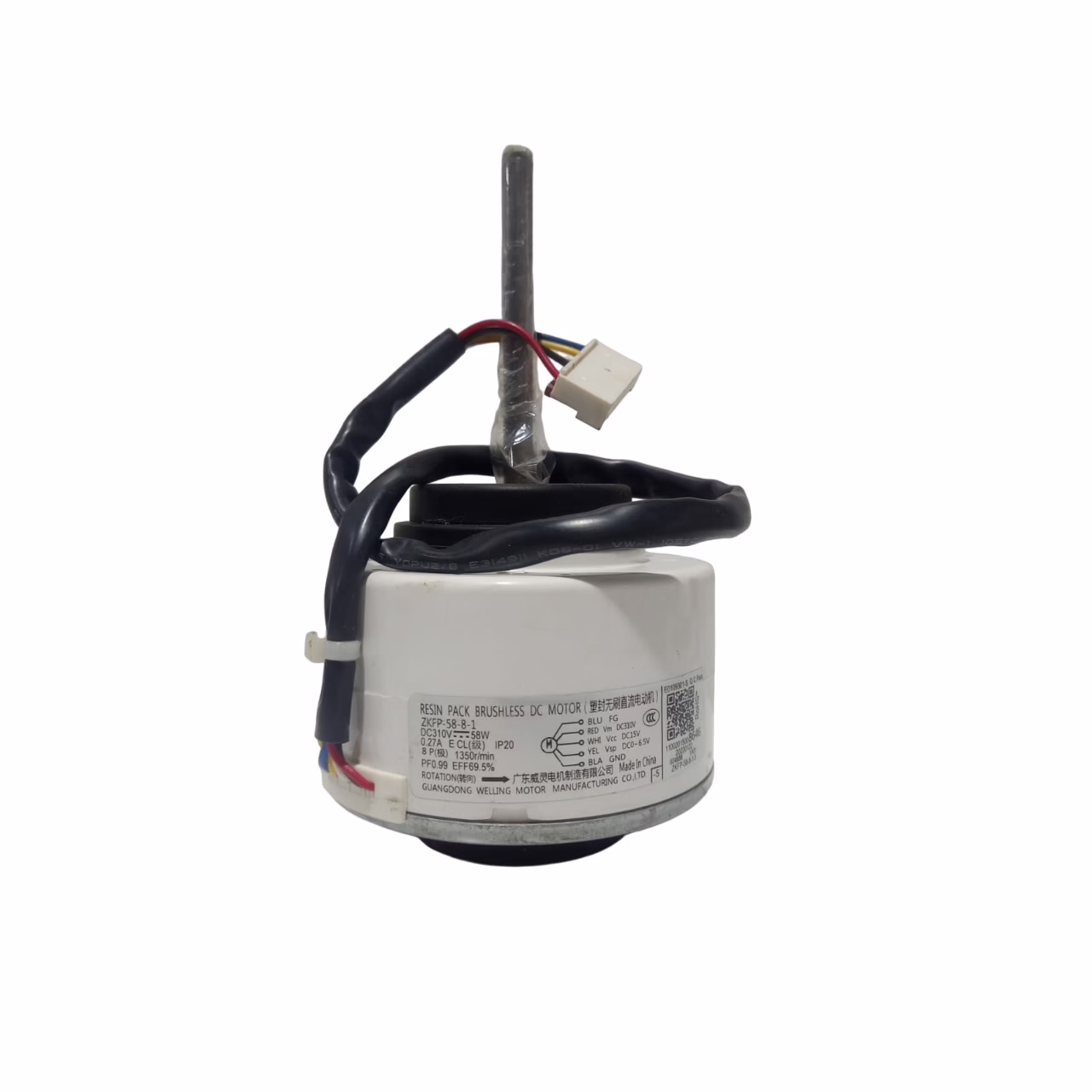 Motor Da Evaporadora ar condicionado split Elgin Hfvi30b2ia - Imagem 3