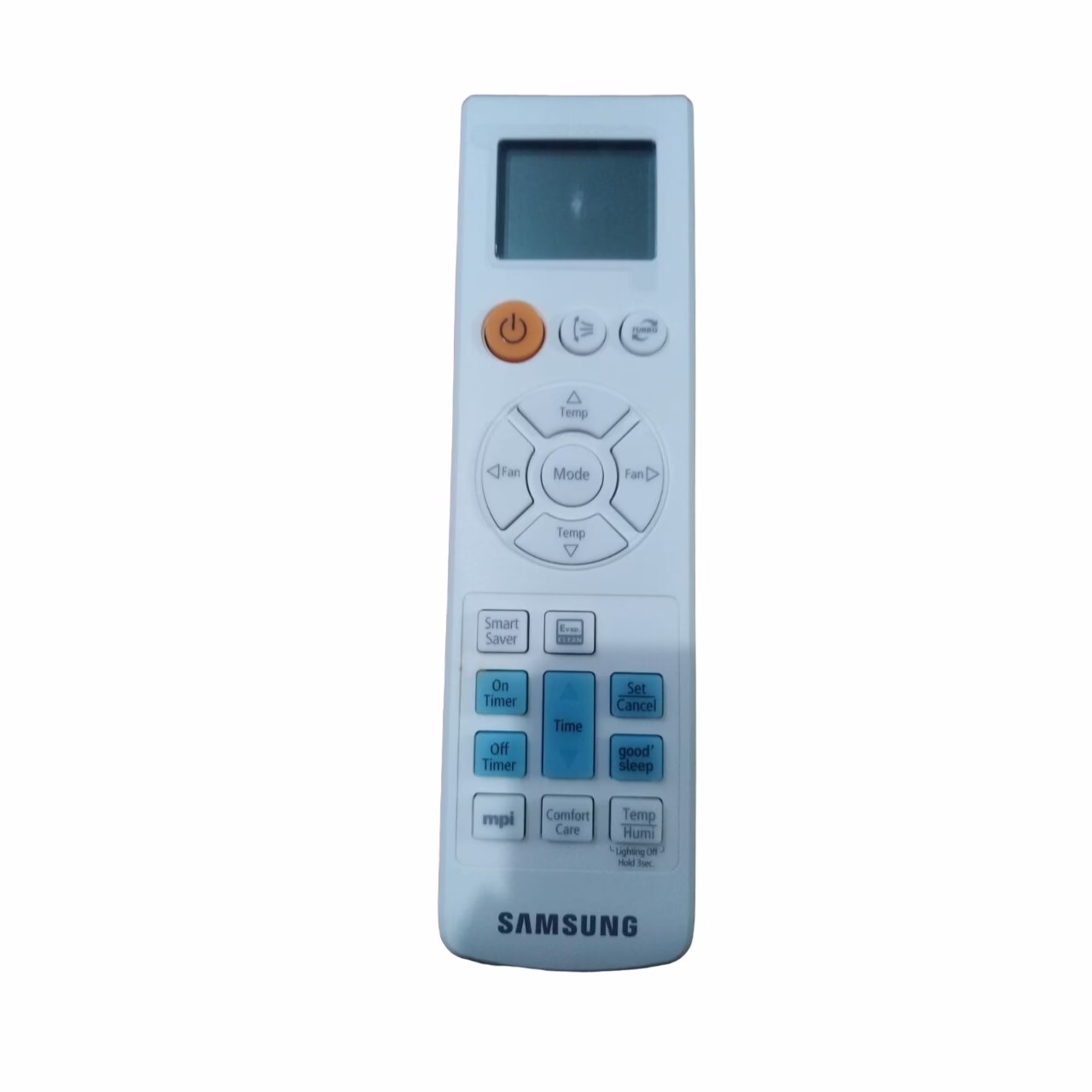 Controle Remoto Da Evaporadora Ar Condicionado Compativel Com Samsung AS09ESBTNXAZ