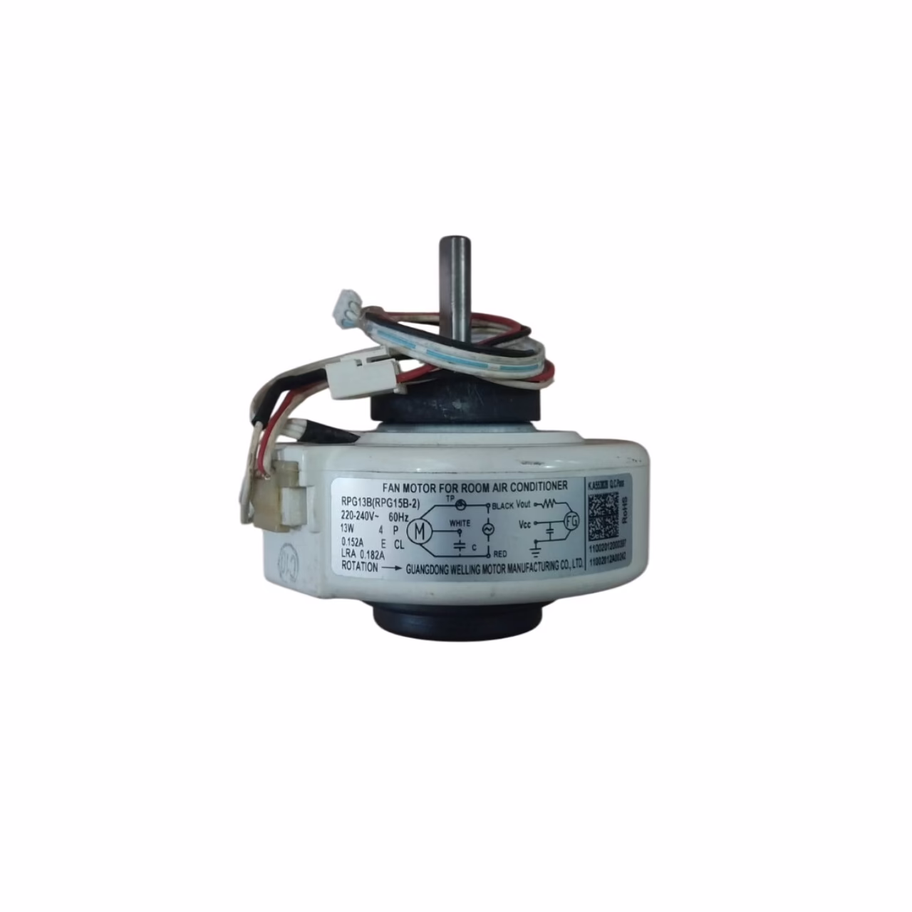Motor Ventilador Da Evaporadora Ar Condicionado Split Compativel Com Electrolux RPG13B