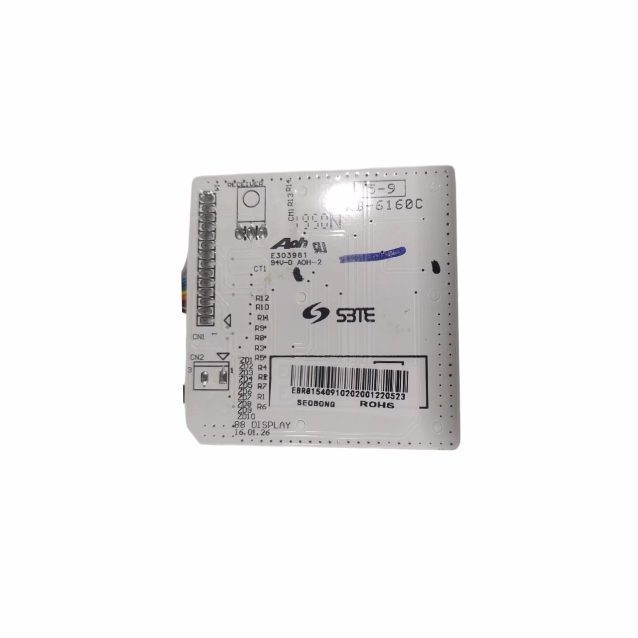 Placa display LG AMNW09GSJA0 EBR81540910 - Imagem 3