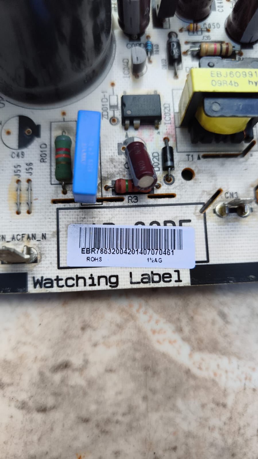 Placa Da Condensadora Compativel Com Lg Inverter Ebr78632004 - Imagem 3