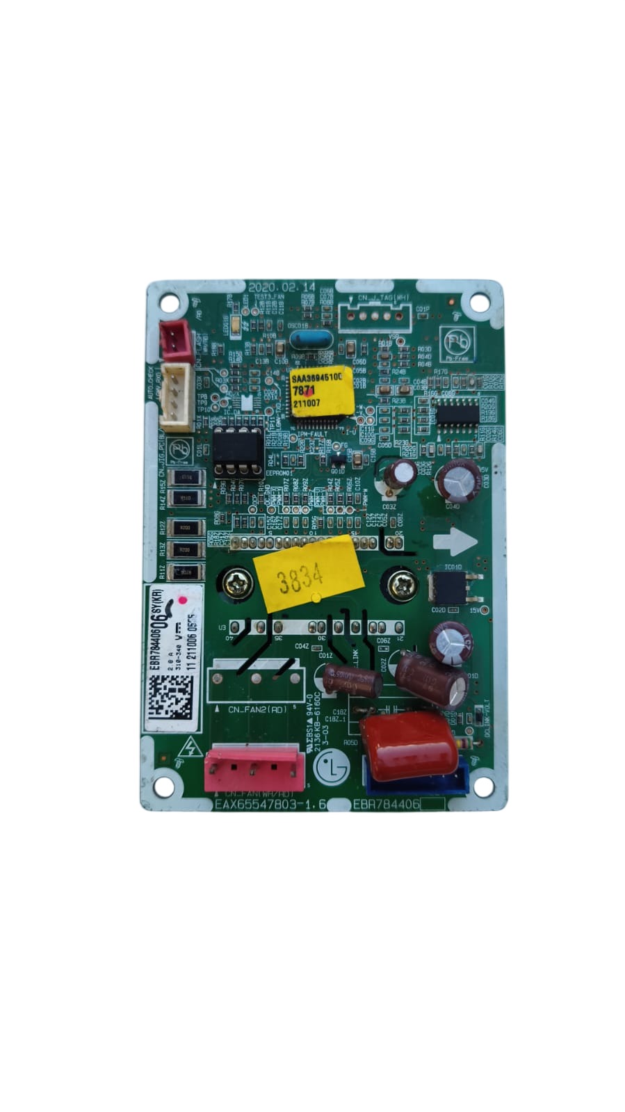 Placa Condensadora Controle Do Motor Ventilador(fan) Compativel Com Lg Ebr78440606