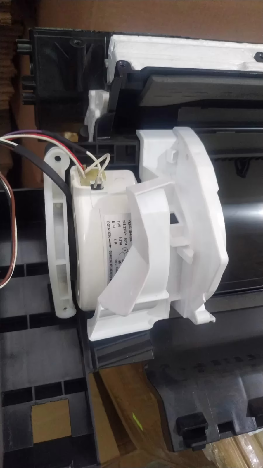 Suporte Calha Do Motor Ventilador Ar Condicionado Philco 9000itfm9