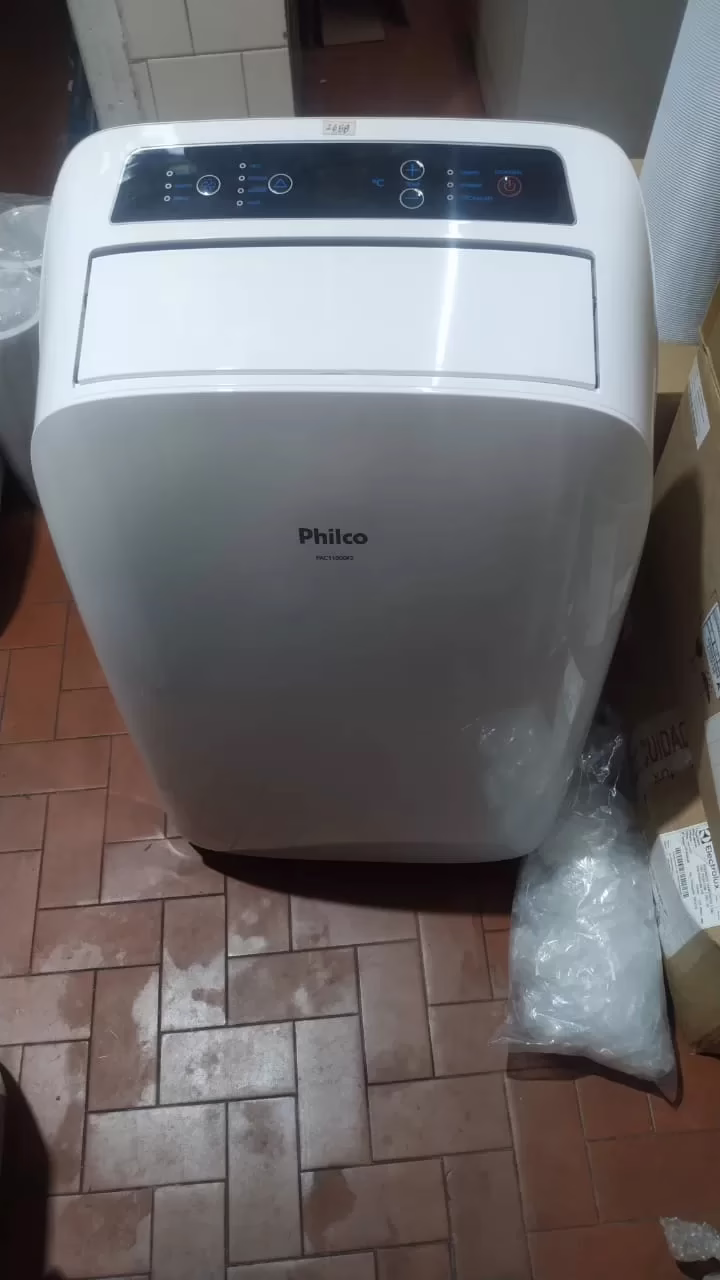 Duto de exaustão branco 15cm para ar condicionado portatil Hisense AP-12CWBRNPS01 - Imagem 2