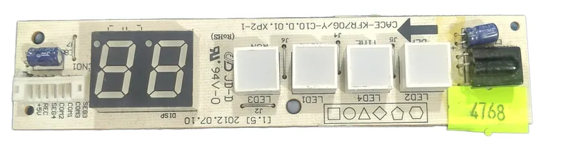 Placa Display Ar Condicionado Compativel Com Carrier 2013330a0292.