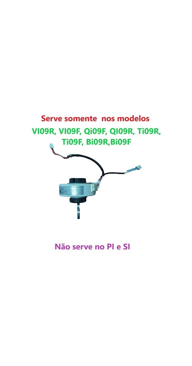 Motor Ventilador Evaporadora Compativel Com Electrolux E Gree 9000Btus - Imagem 2