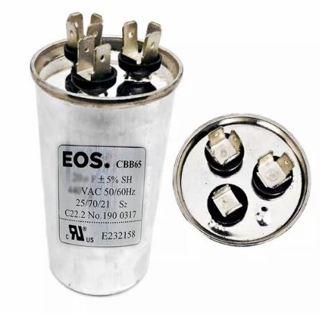 Capacitor Conjugado Compressor E Ventilador 17,5 + 2,5 Mfd