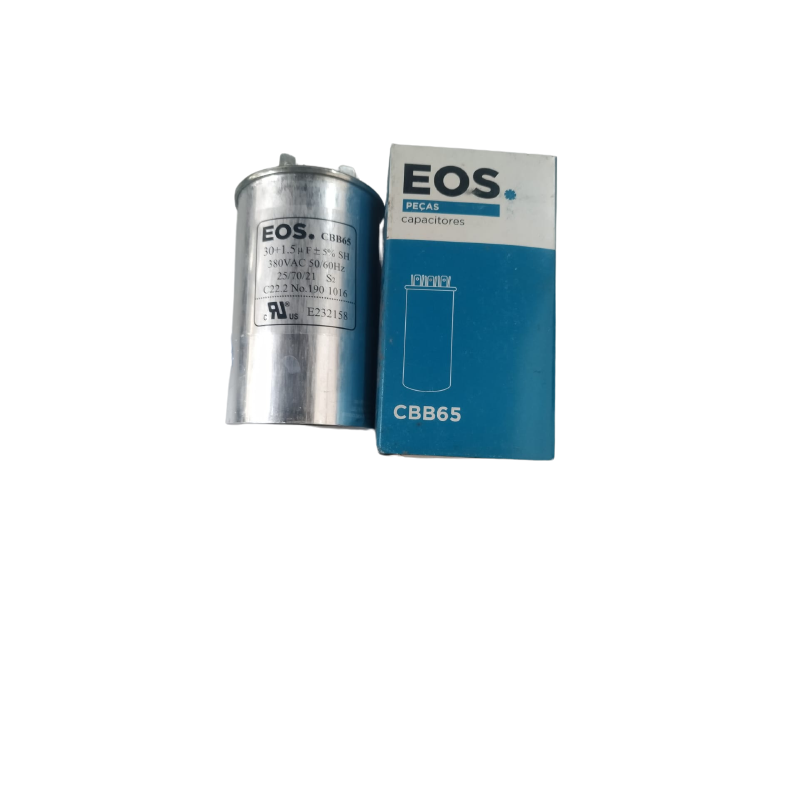 Capacitor Conjugado Compressor E Ventilador 30uf+1,5uf 380v