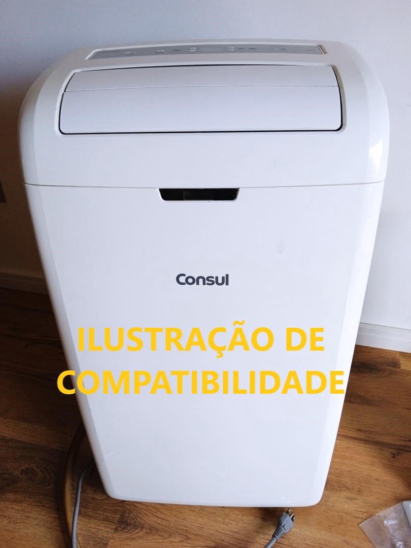 suporte grade do filtro para ar condicionado portatil compativel com Consul C1A12ABANA - Imagem 3