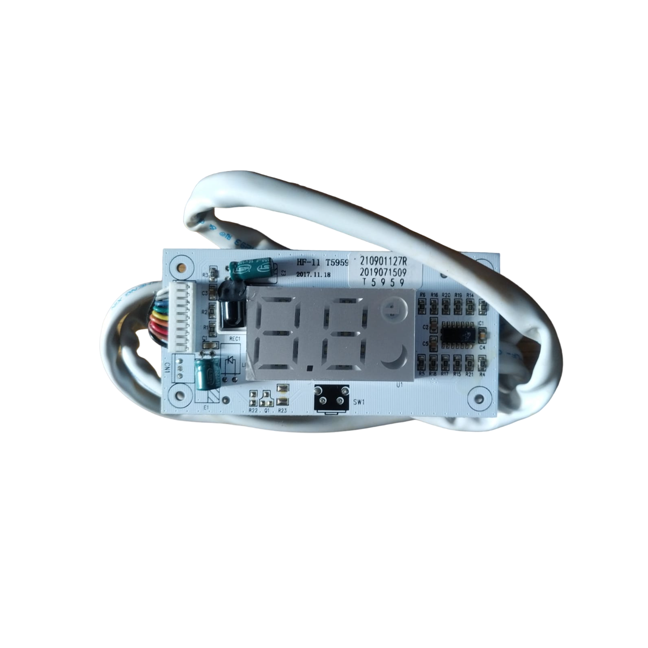 Placa Display Visor Ar Condicionado Compativel Com  Elgin Agratto