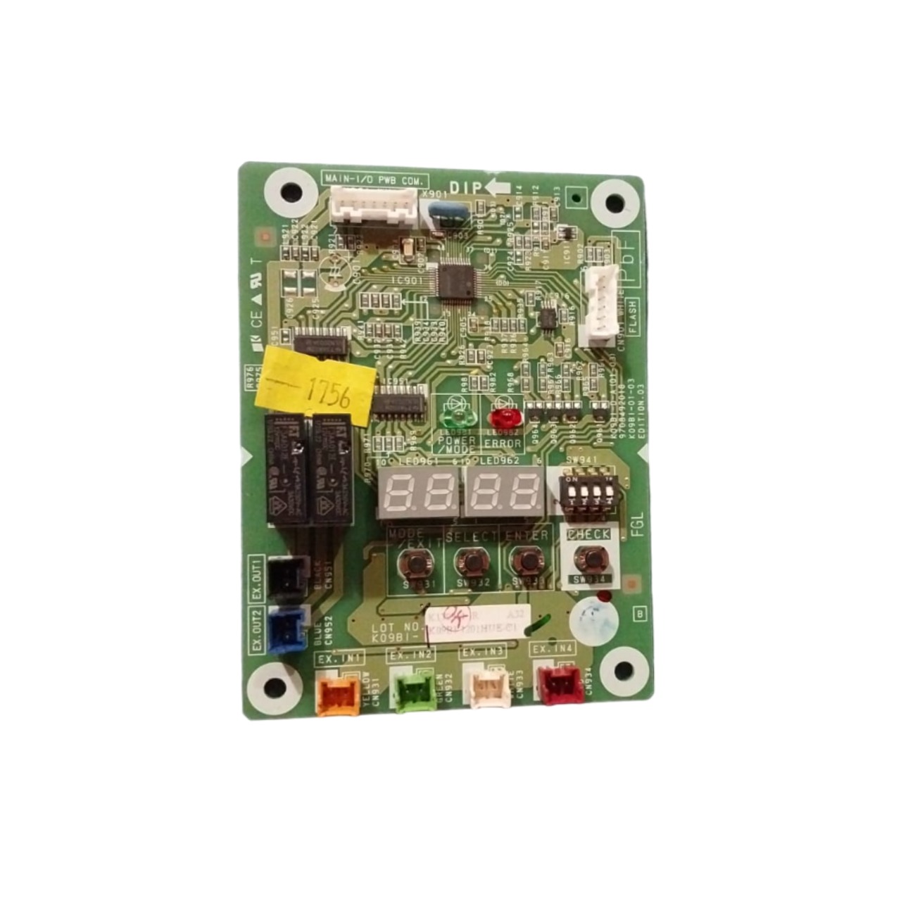 Placa Controle Da Condensadora Ar Condicionado Fujitsu Aobg45lat8