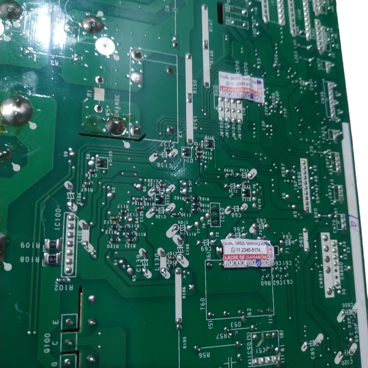Placa Da Condensadora Ar Condicionado Fujitsu Inverter Aoba14lac2 - 0900hue-C1 - Imagem 5
