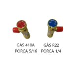 Kit Valvulas De Segurança  Em Gas Refrigerante Para Ar Condicionado