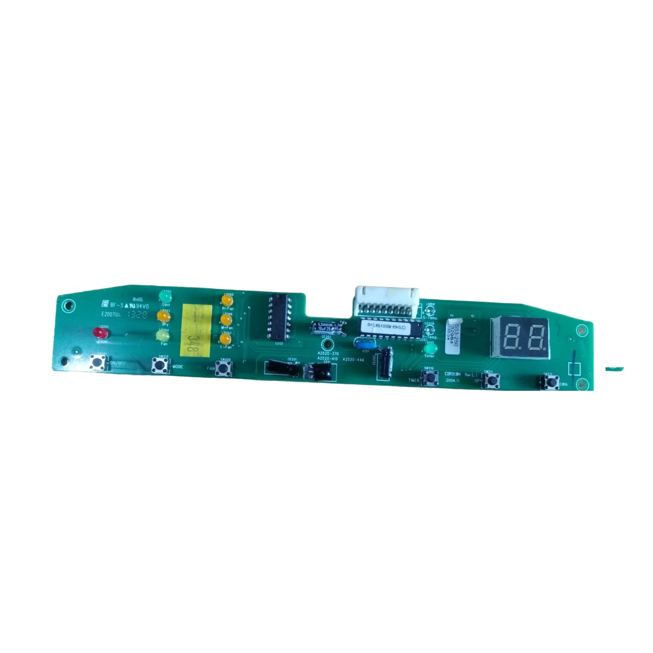 Placa Display Botoes Do Ar Condicioando Portatil Delonghi An120br V1.0