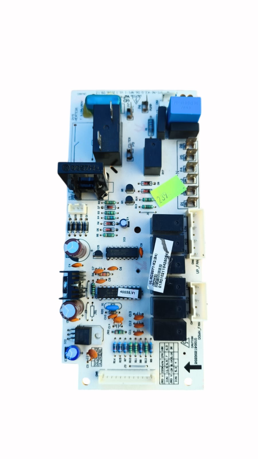 Placa Para Ar Condicionado Portátil Compativel Com York Pasa12fd-Aka