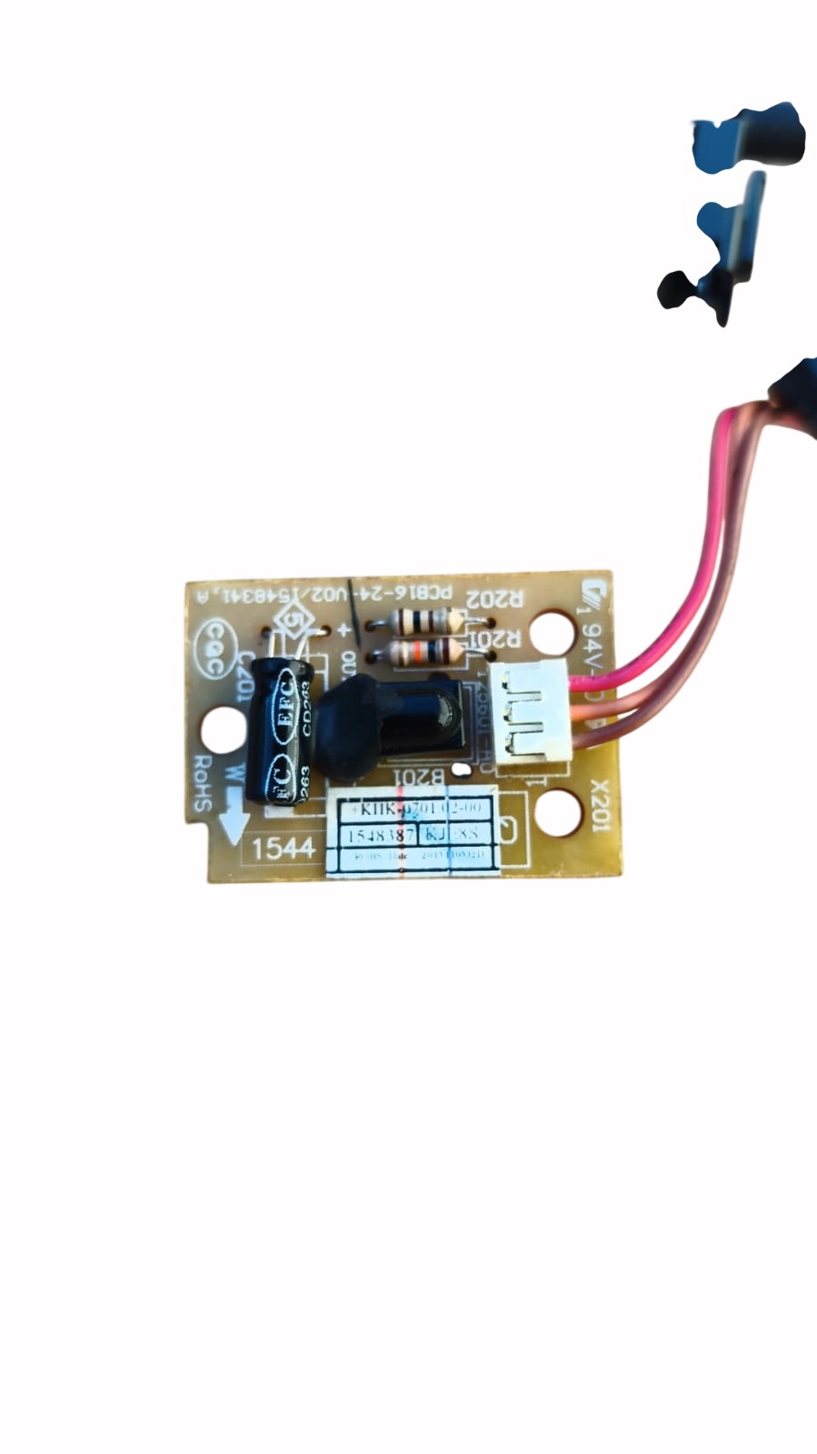 Placa Receptora Do Contole Compativel Com Consul C1a12abbna - Imagem 2
