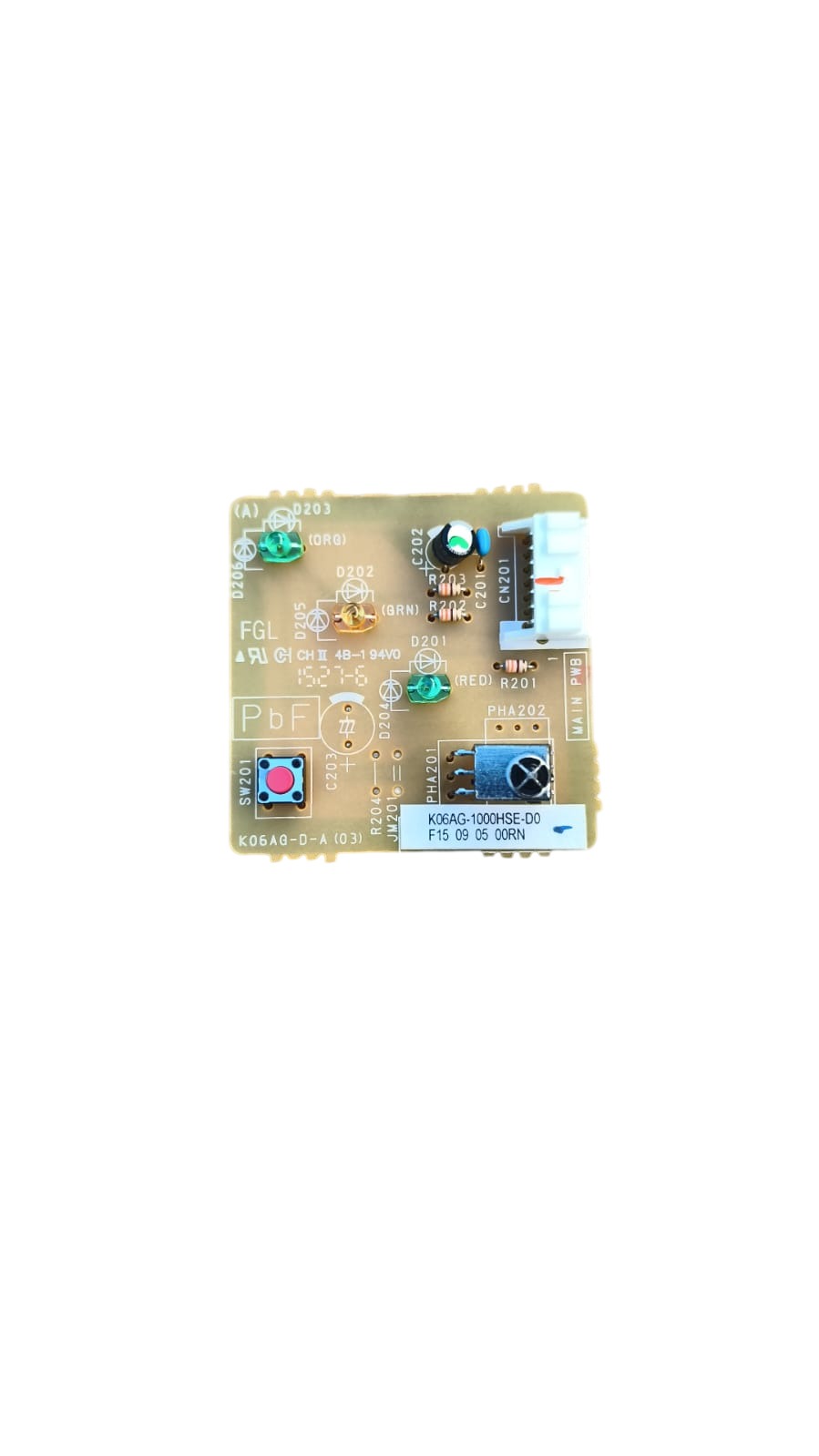 Placa Receptora Fujitsu Inverter K7 Cassete Serie Aubg - 9707371031