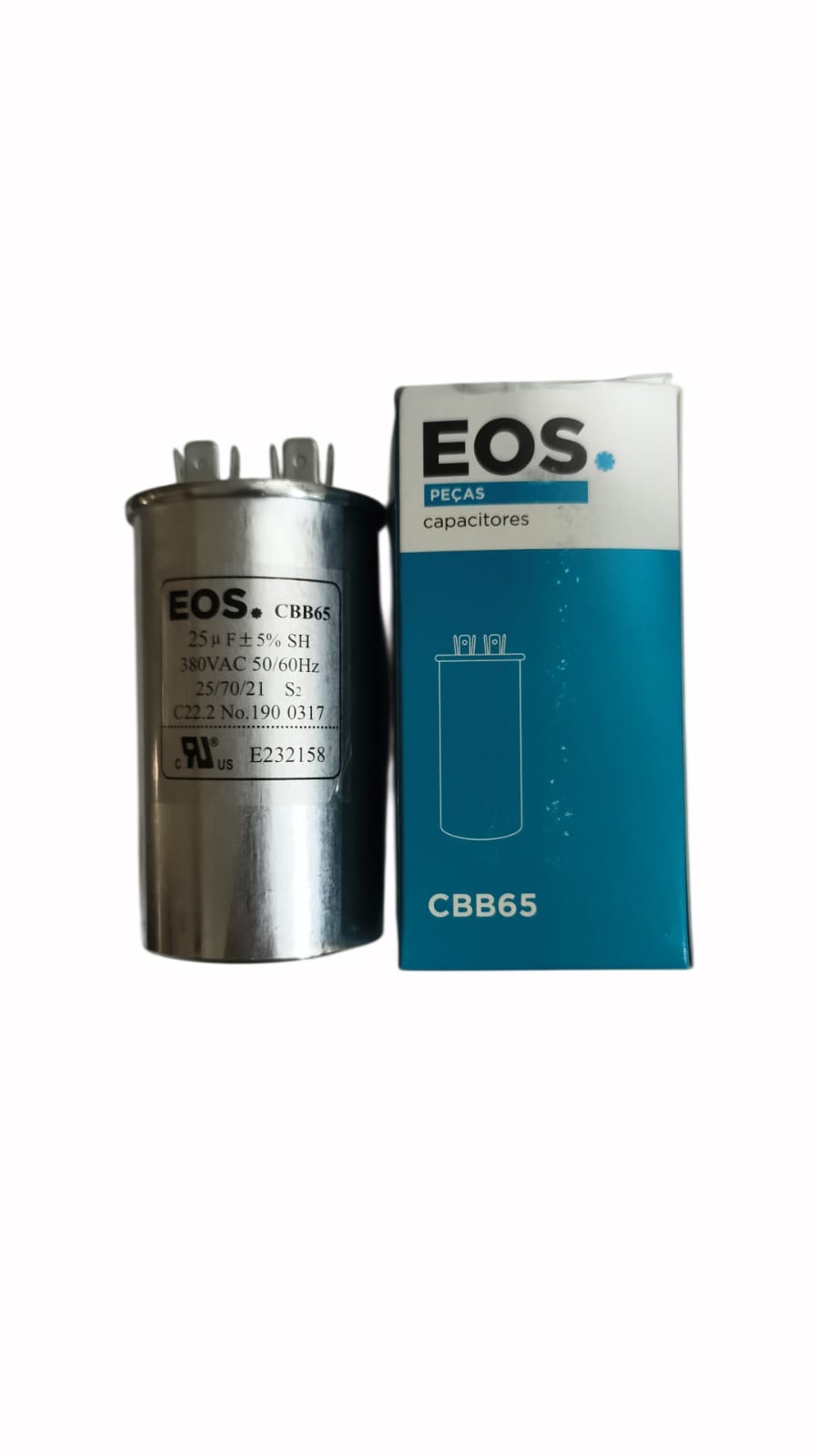 Capacitor Permanente 25uf 380v - Imagem 2