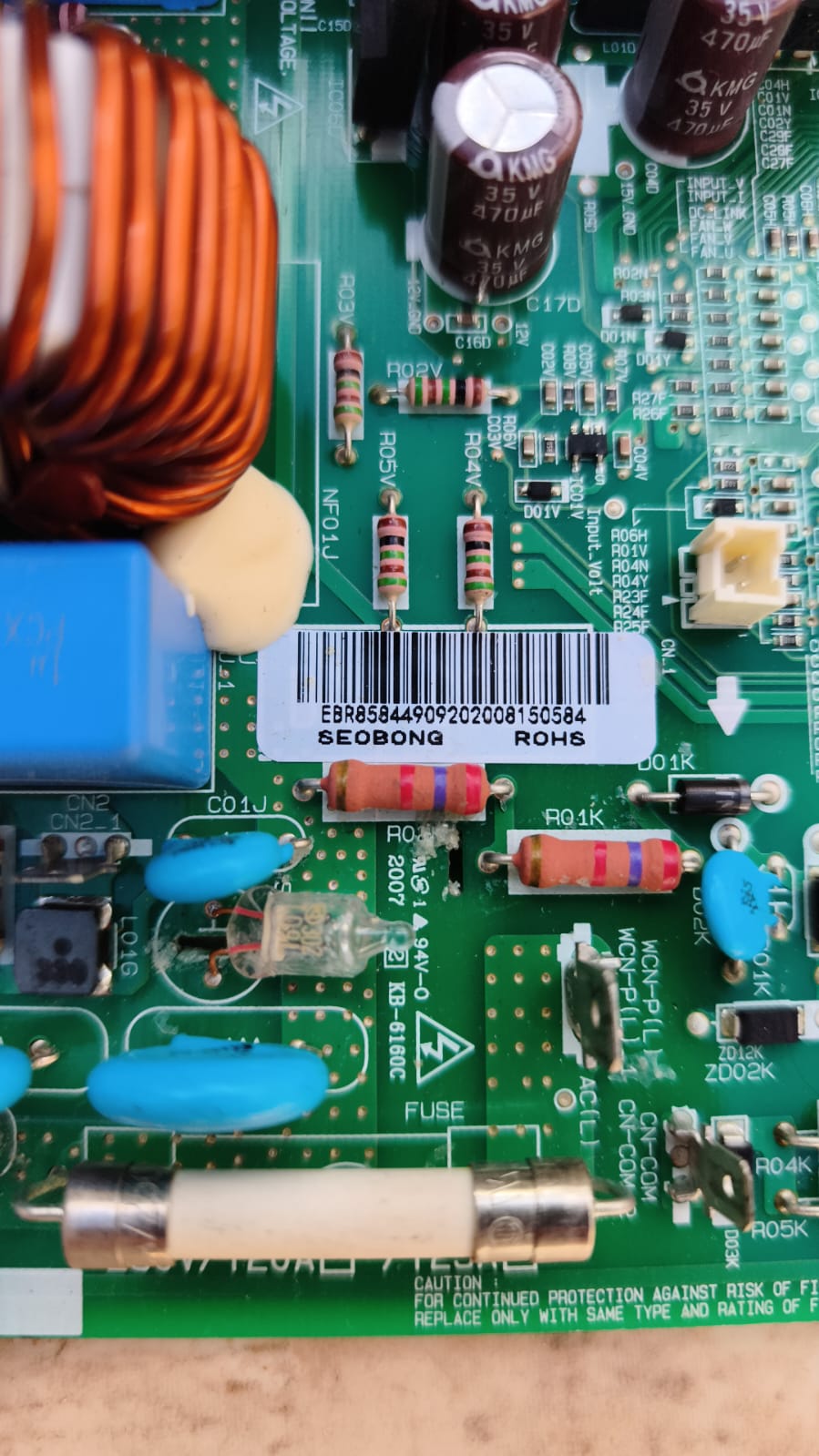 Placa Da Condensadora Compativel Lg Dual Inverter Ebr85844909 - Imagem 3