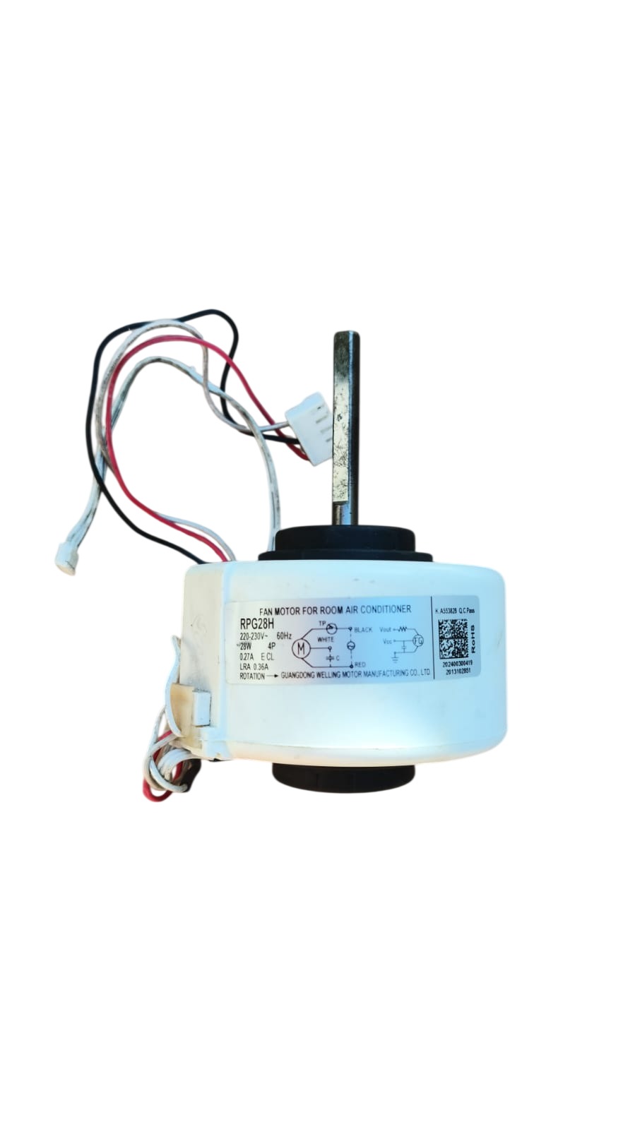 Motor Ventilador Evaporadora Ar Condicionado Rpg28h